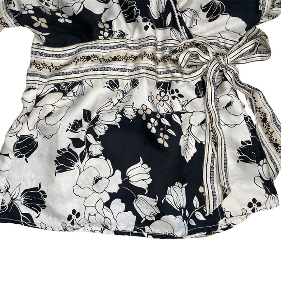 Silk Wrap Top - Picture 5 of 7